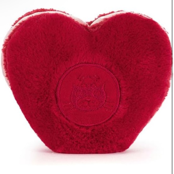 Jellycat Arlette Red Heart Stuffed Animal - Picture 14 of 16